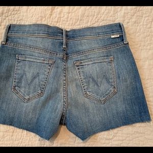 Mother Lucky Strike Denim Short